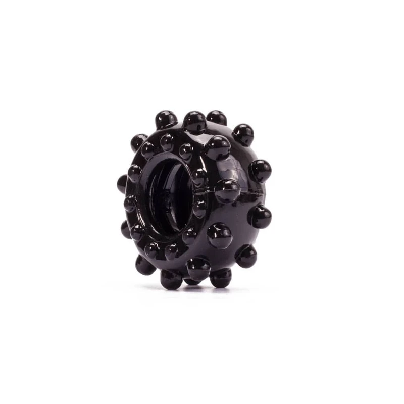 Lovetoy POWER PLUS crni cockring za povećanje stimulacije