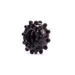 Lovetoy POWER PLUS crni cockring za povećanje stimulacije