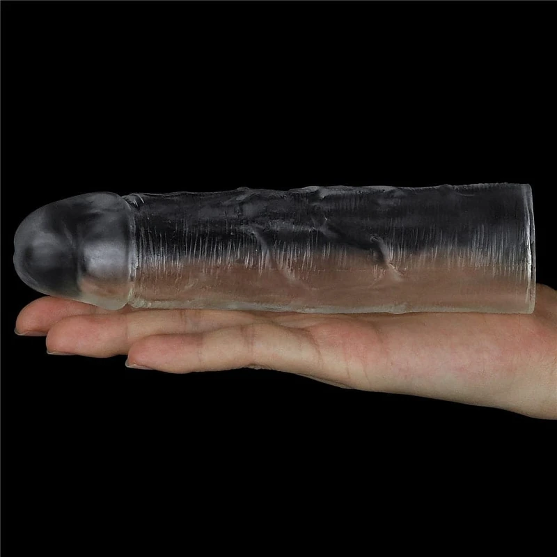 LOVETOY prozirni penis sleev sa dodatnih 2'' dužine
