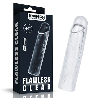 LOVETOY prozirni penis sleev sa dodatnih 2