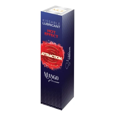 Lubrikant Attraction Heat Mango 50 ml - Sexy Shop
