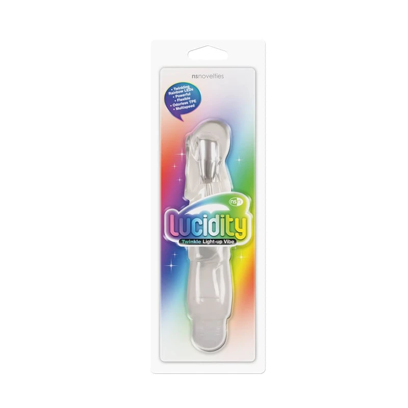 Lucidity: Vodootporni prozirni vibrator sa svetlima