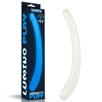 Lumino Play Dupli Dildo sa Ekspresivnim Svetlom - Sexy Shop