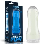 Lumino Play Masturbator - Vodootporni Prozirni Stroker 20,5cm