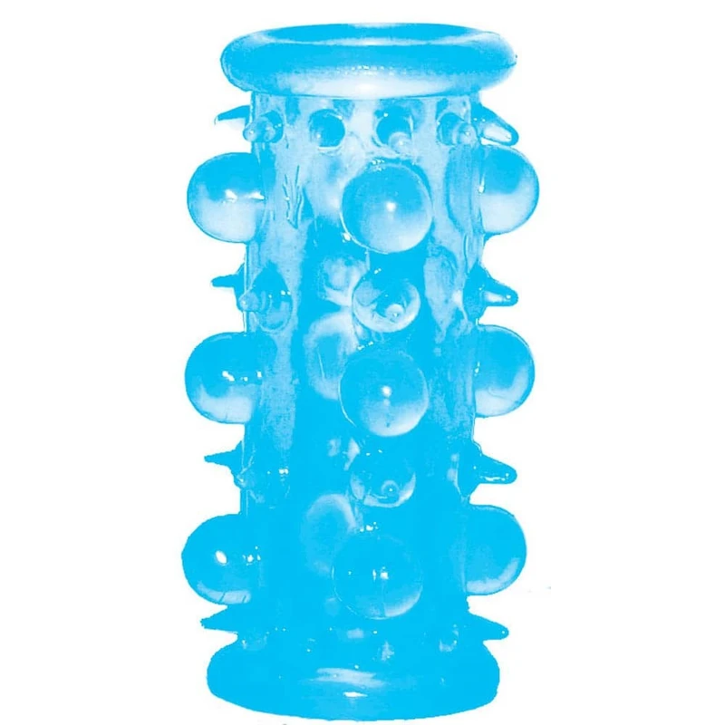 Lust Cluster Blue - Vodootporna Blue Čarapa sa Stimulativnim Perlicama