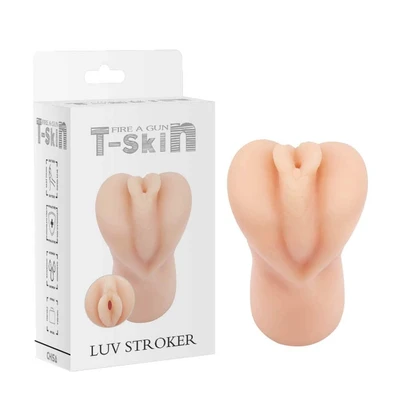 Luv Stroker - Realistični masturbator od T-Skin materijala, vodootporan, kožne boje - Sexy Shop
