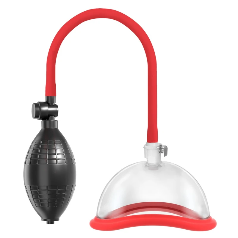 LuvPump Pumpica za Vagininu Sensaciju 26cm Crvena/Prozirna