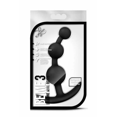 Luxe Beme3 Black analni čep sa EZ drškom, vodootporan, 12,7 cm - Sexy Shop