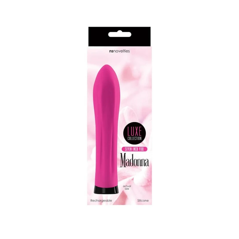 Luxe Madonna Straight Seven Roze Vodootporni Igračka za Odrasle