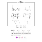 Maidme set 5-delni S/M - Crni Obsessive set za odrasle