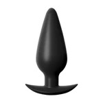 Mali Težinski Silikonski Plug - Crni