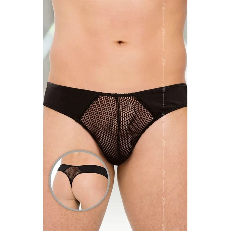 Manske tangice Softline - crne XL
