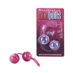 Marblized Duo Balls Roze sa povlačnom trakom
