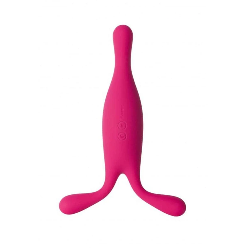 Marin dvostruki vibrator sa 3 motora, crveni