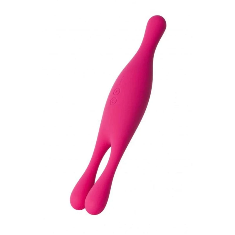 Marin dvostruki vibrator sa 3 motora, crveni