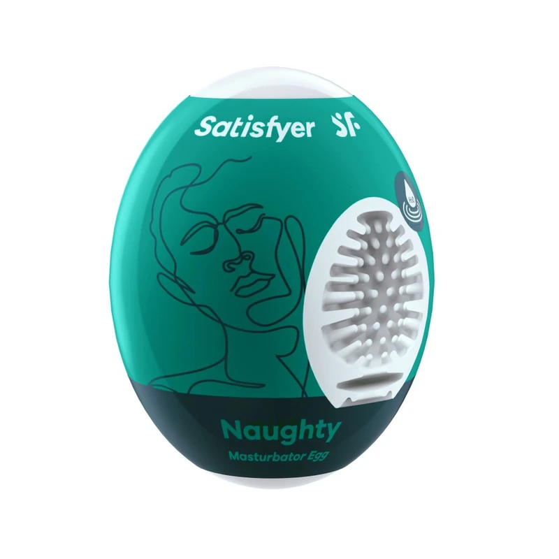 Masturbator Jaje Single Naughty Satisfyer - Vodootporno 7cm