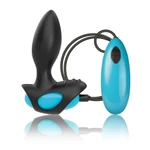 Men-X Varex 10-funkcionalni analni plug sa daljinskim, vibrirajući, vodootporan, crni