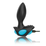 Men-X Varex 10-funkcionalni analni plug sa daljinskim, vibrirajući, vodootporan, crni