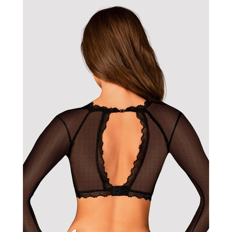Mibelia Sexy Džins Komplet M/L - Obsessive Crni