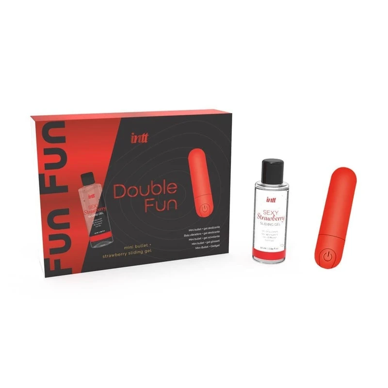 Mini bullet sa 10 vibracija i gelom od jagode