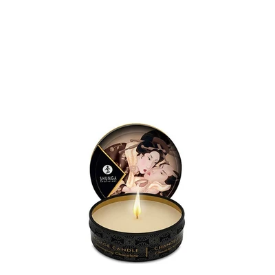 Mini masažna sveća 30ml Intoksikacija čokoladom Shunga - Sexy Shop