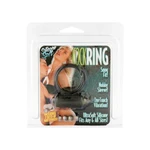 Mini Vibrirajući Cockring Crni sa Stimulansom Klitorisa