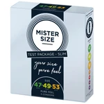MISTER SIZE Kondomi 47-49-53 (3 kom) - Savršena Prilagodljivost za Muškarce