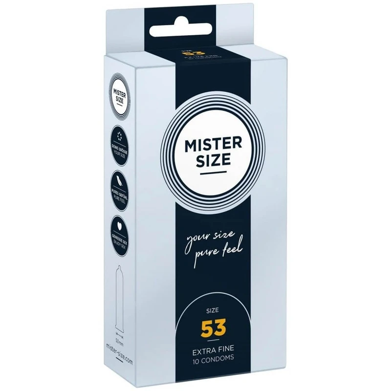 MISTER SIZE kondomi 53 mm, 10 komada, ultra-tanki i prijatni