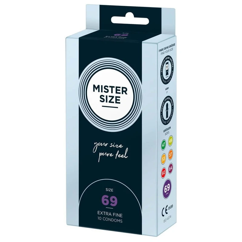Mister Size kondomi 69 mm - 10 komada