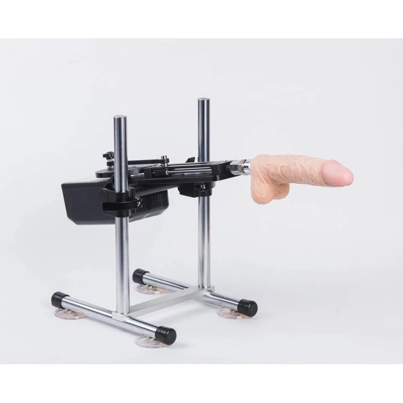 Mistress Sex Mašina sa Daljinskim Upravljačem - 18 Vibracija, 20cm, Crna/Srebrna