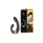 MIYO BLACK dvostruka stimulacija crni vibrator