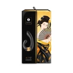 MIYO BLACK dvostruka stimulacija crni vibrator