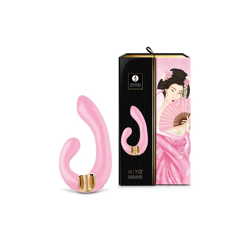 MIYO™ Roze Vibrator sa Stimulacijom Klitorisa i G-tačke
