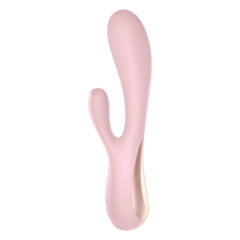 Mono Flex Rabbit Vibrator - Roze Satisfyer za spojeno zadovoljstvo