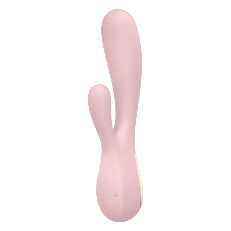 Mono Flex Rabbit Vibrator - Roze Satisfyer za spojeno zadovoljstvo