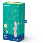 Mono Flex Rabbit Vibrator - Roze Satisfyer za spojeno zadovoljstvo