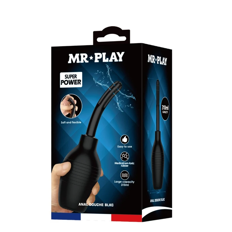 Mr. Play Extra Veliki Analni Douš Crni