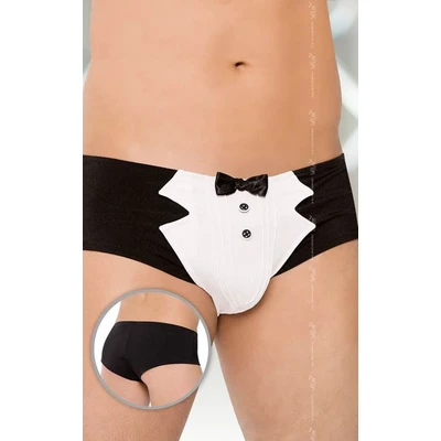 Muške kratke hlače Softline - crne, 90% poliamid, 10% likra - Sexy Shop