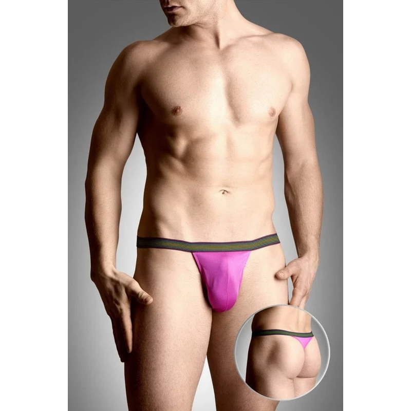 Muške thong gaće Softline - roze M/L