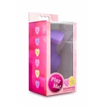 Naughtier Candy Heart ljubičasti analni čep sa porukom