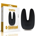 O-Sensual Rapture Twinkoi - Vodootporni vibrator crne boje 9cm