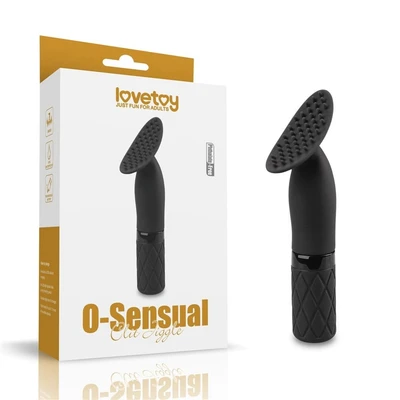 O-Sensual Vibrator za klitoralnu stimulaciju - Vodootporni, Crni, 14cm, Lovetoy - Sexy Shop