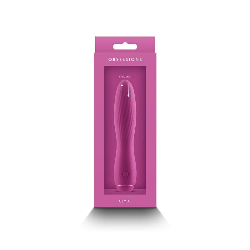 Obsession - Clyde - Roze 17,2 cm - Silikonska Igračka za Odrasle