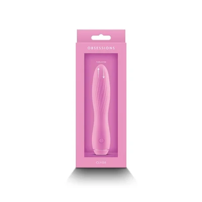Obsession - Clyde - Roze silikonka sa vibracijama 17,2cm - Sexy Shop