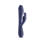 Obsessions - Scarlett - Tamno Plava - Vibrator sa Stimulansom za Klitoris i G Tačku, Vodootporan