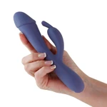 Obsessions - Scarlett - Tamno Plava - Vibrator sa Stimulansom za Klitoris i G Tačku, Vodootporan