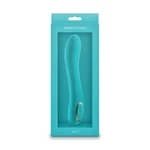 Obsessions Zeus - Zeleni Silikonski Vibrator za G Tačku, 20 cm, Vodootporan