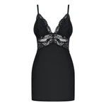 Obsessive crna chemise i thong S/M