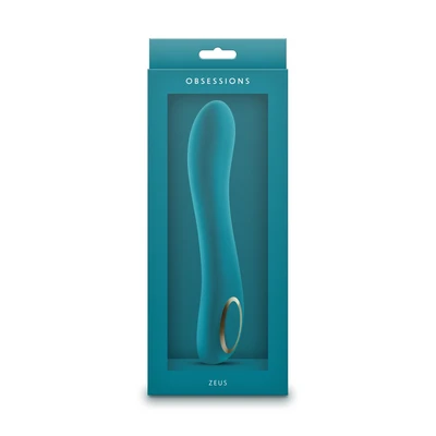 Obsesssions - Zeus - Tamno Zelena G tačka - Vodootporni Silikonski Vibrator 20cm - Sexy Shop