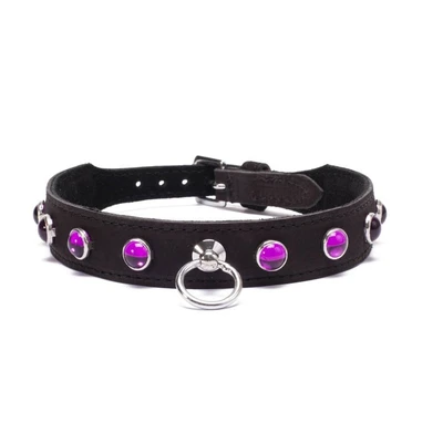 Octane Crystal Collar vruća roze 45cm akorn pojas za igru - Sexy Shop